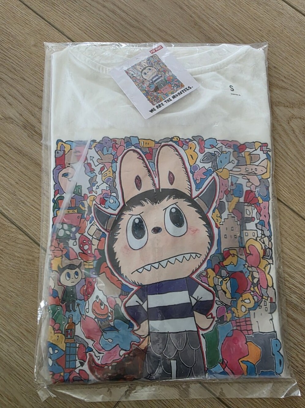 NWT Uniqlo Pop Mart We Are The Monsters Tee S